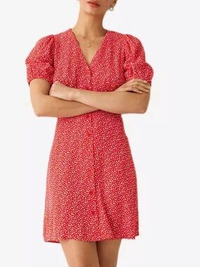 & Other Stories Red Dress